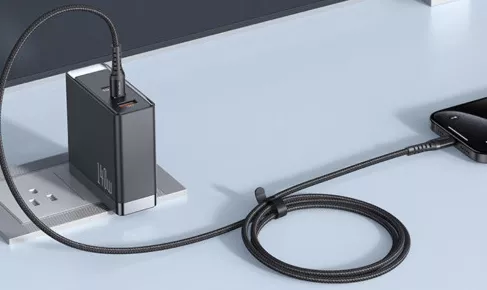 Кабель McDodo USB Type-C - Type-C 60w 3a 1м PD cable Black (CA-5641) - фото 8