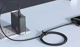 Кабель McDodo USB Type-C - Type-C 60w 3a 1м PD cable Black (CA-5641) - мініатюра 8 Кабель McDodo USB Type-C - Type-C 60w 3a 1м PD cable Black (CA-5641) - мініатюра 8