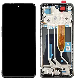 Дисплей Realme 10 Pro Plus с тачскрином и рамкой, оригинал, Dark Matter Black - фото Дисплей Realme 10 Pro Plus с тачскрином и рамкой, оригинал, Dark Matter Black