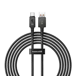 Кабель Baseus Unbreakable Series USB-A - Type-C 100w 5a 2м cable Black (P10355801111-01) - фото Кабель Baseus Unbreakable Series USB-A - Type-C 100w 5a 2м cable Black (P10355801111-01)