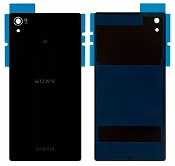 Задняя крышка корпуса Sony Xperia Z5 Premium E6833 / E6853 / E6883 со стеклом камеры Black - фото Задняя крышка корпуса Sony Xperia Z5 Premium E6833 / E6853 / E6883 со стеклом камеры Black
