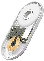 Беспроводное (индукционное) зарядное устройство быстрой QI зарядки Baseus Planet 2in1 Wireless Charger 12V 2A + USB Type-C 3A White (WXPL-B02) - миниатюра 6