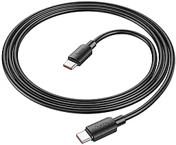 USB PD Кабель Hoco X96 100w 5a USB Type-C - Type-C cable black - мініатюра 4