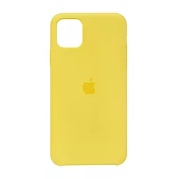 Чохол Silicone Case для Apple iPhone 11 Pro Max Canary Yellow