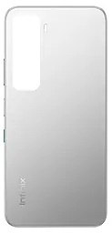 Задняя крышка корпуса Infinix Hot 60i 4G Titanium Silver - фото Задняя крышка корпуса Infinix Hot 60i 4G Titanium Silver