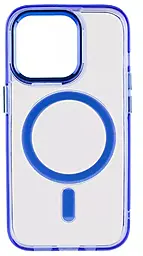 {"ru": "Чехол", "uk": "Чохол"} Epik Iris with MagSafe для Apple iPhone 13 Pro Blue