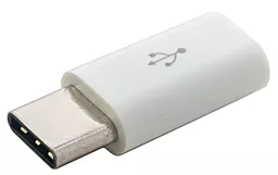 Адаптер-переходник ExtraDigital MicroUSB - USB Type-C White (KBU1672)
