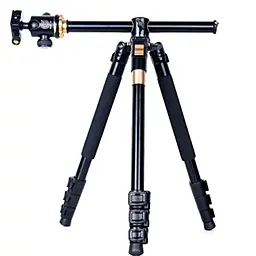 Штатив Beike QZSD Q999HE 59-159см с горизонтальной штангой и моноподом - фото Штатив Beike QZSD Q999HE 59-159см с горизонтальной штангой и моноподом