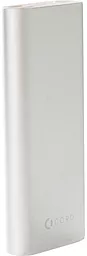 Повербанк Cord M2 16000 mAh Silver - фото Повербанк Cord M2 16000 mAh Silver