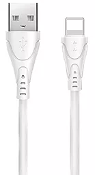 Кабель XoKo SC-112i USB-A - Lightning 10w 1м cable White (XK-SC-112i-WH) - фото Кабель XoKo SC-112i USB-A - Lightning 10w 1м cable White (XK-SC-112i-WH)