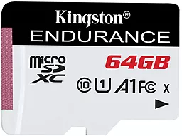 Карта пам'яті Kingston microSDXC 128GB Endurance Class 10 UHS-I U1 A1 (SDCE/128GB) - фото Карта пам'яті Kingston microSDXC 128GB Endurance Class 10 UHS-I U1 A1 (SDCE/128GB)