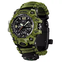 Наручний годинник SKMEI 1155BAG PARACORD Army Green