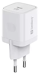 Сетевое зарядное устройство Sandberg 441-42 20w PD USB-C ports charger black - фото Сетевое зарядное устройство Sandberg 441-42 20w PD USB-C ports charger black