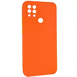 Чохол Epik TPU Square Full Camera для TECNO Pova (LD7) 6 Оранжевий - мініатюра 2