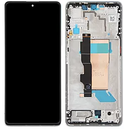 Дисплей Xiaomi Poco F5 с тачскрином и рамкой, (TFT), Blue - фото Дисплей Xiaomi Poco F5 с тачскрином и рамкой, (TFT), Blue