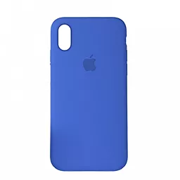 Чехол Silicone Case Full для Apple iPhone XS Max Royal Blue