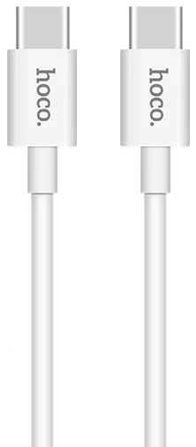 Кабель Hoco X23 Skilled USB Type-C - Type-C 15w 3a 1м cable White - фото 1