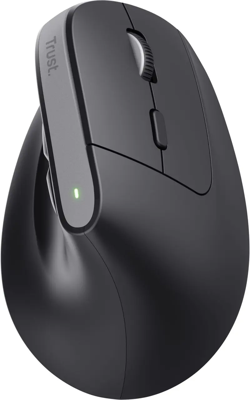 Компьютерная мышка Trust Bayo+ Multidevice Ergonomic Wireless Black (25146) - фото 1