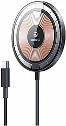 Беспроводное (индукционное) зарядное устройство Remax RP-W66 15w magnetic wireless charger Black - фото Беспроводное (индукционное) зарядное устройство Remax RP-W66 15w magnetic wireless charger Black