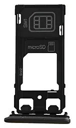 Слот (лоток) SIM-карти Sony Xperia X Dual Sim F5122 Original Black