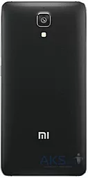 Задняя крышка корпуса Xiaomi Mi4 Original Black - фото Задняя крышка корпуса Xiaomi Mi4 Original Black