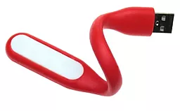 Фонарик гибкий Voltronic LED USB Red (YT8510) - миниатюра 2 Фонарик гибкий Voltronic LED USB Red (YT8510) - миниатюра 2