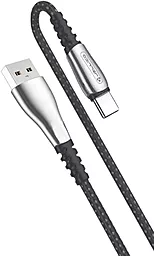 USB Кабель Jellico B2 15W 3.1A USB Type-C Cable Black/Grey - мініатюра 2