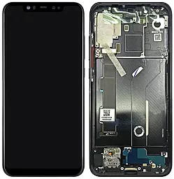 Дисплей Xiaomi Mi 8 с тачскрином и рамкой, (OLED), Black