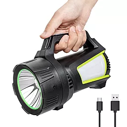 Ліхтарик Luxury T100A-10W+2COB - мініатюра 2 Ліхтарик Luxury T100A-10W+2COB - мініатюра 2