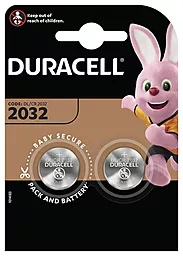 Батарейки Duracell CR2032 (DL2032) 2шт