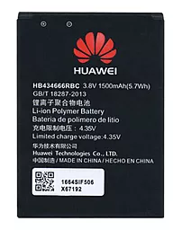 Аккумулятор для роутера Huawei  WI-FI Router E5573 / HB434666RBC (1500 mAh)  12 мес. гарантии