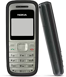 Корпус Nokia 1200 с клавиатурой Black