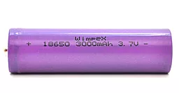 Аккумулятор Wimpex WMP-3000 Li-Ion 18650 Tip Top 1000mAh Purple