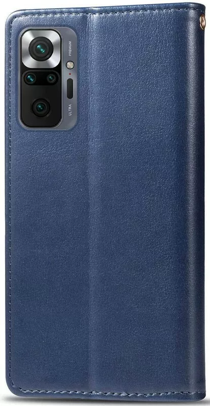 Чехол GETMAN Gallant для Xiaomi Redmi Note 10 Pro Blue - фото 1