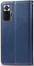 Чехол GETMAN Gallant для Xiaomi Redmi Note 10 Pro Blue - фото Чехол GETMAN Gallant для Xiaomi Redmi Note 10 Pro Blue