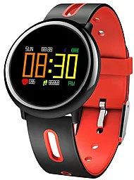 Смарт-годинник SmartWatch S-07 Black/Red - фото Смарт-годинник SmartWatch S-07 Black/Red