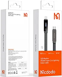 Кабель McDodo LED Display USB Type-C - Lightning 36w 3а 1.2м PD cable Black (CA-4960) - миниатюра 7 Кабель McDodo LED Display USB Type-C - Lightning 36w 3а 1.2м PD cable Black (CA-4960) - миниатюра 7