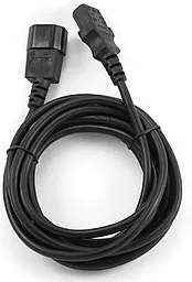 Кабель подовжувач PC-189-VDE-3M Black Cablexpert - мініатюра 2 Кабель подовжувач PC-189-VDE-3M Black Cablexpert - мініатюра 2
