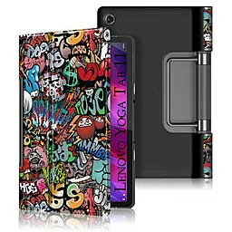 Чехол для планшета BeCover Smart Case для Lenovo Yoga Tab 11 YT-706F Graffiti (707298) - фото Чехол для планшета BeCover Smart Case для Lenovo Yoga Tab 11 YT-706F Graffiti (707298)