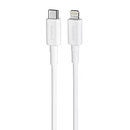 Кабель Proove Small Silicone USB Type-C - Lightning 20w 3a 1м PD сable White (CCSM20002102) - фото Кабель Proove Small Silicone USB Type-C - Lightning 20w 3a 1м PD сable White (CCSM20002102)