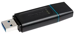 Флешка Kingston DataTraveler Exodia 64GB USB 3.2 Gen 1 (DTX/64GB) Black/Teal - миниатюра 2