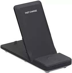 Беспроводная док-станция EasyLife H6 3-in-1 15w wireless charger black - фото Беспроводная док-станция EasyLife H6 3-in-1 15w wireless charger black