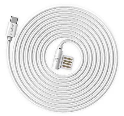 Кабель Remax Rayen USB-A - Type-C 12w 2.4a 1м cable White (RC-075a) - фото 2