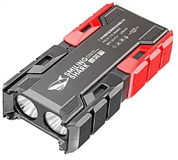 Фонарик-повербанк 1200мАч Type-C IP65 Smiling Shark SD-0712A (1x18650) - фото Фонарик-повербанк 1200мАч Type-C IP65 Smiling Shark SD-0712A (1x18650)