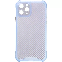 Чохол Epik Ease Carbon color series для Apple iPhone 11 Pro (5.8")  Blue / Transparent