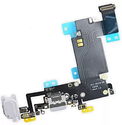 Нижний шлейф Apple iPhone 6S Plus с разъемом зарядки, наушников и микрофоном Original Grey - фото Нижний шлейф Apple iPhone 6S Plus с разъемом зарядки, наушников и микрофоном Original Grey