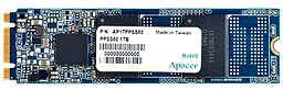 SSD Накопитель Apacer PPSS80 1 TB M.2 2280 SATA 3 (AP1TPPSS80-R) - фото SSD Накопитель Apacer PPSS80 1 TB M.2 2280 SATA 3 (AP1TPPSS80-R)