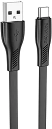 USB Кабель Borofone BX85 3A USB Type-C Cable Black
