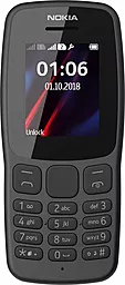 Мобільний телефон Nokia 106 New DS (16NEBD01A02) Black