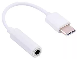 Аудіо-перехідник Lapara USB Type-C to AUX 3.5mm White (LA-Type-C-Audio-3.5mm white)